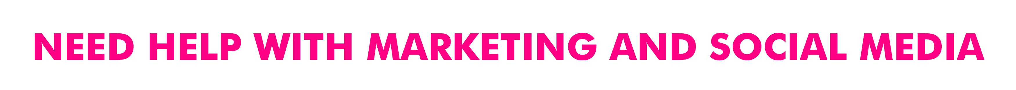 need help with marketing and social media her media magazine